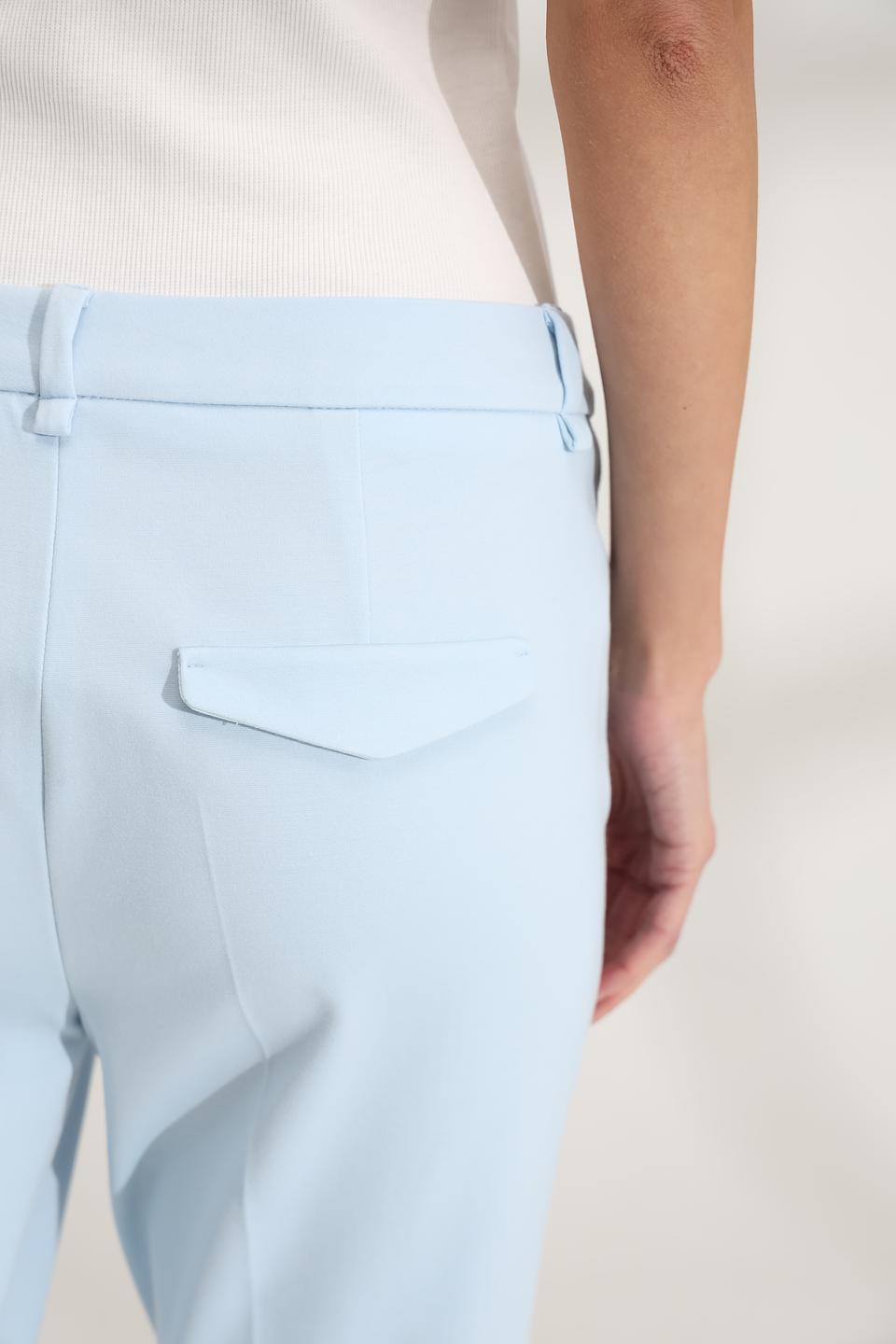 Брюки классические Luisa Cerano голубые