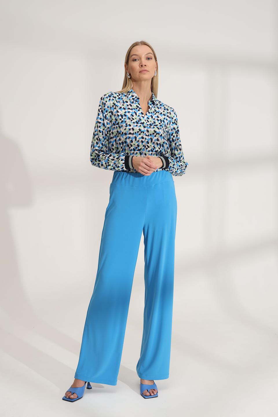 Блуза Bianca с геометрическим принтом