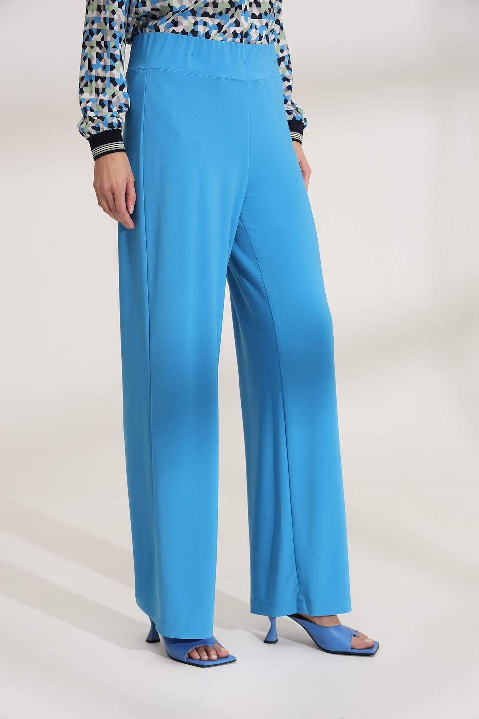 Брюки палаццо Bianca голубые