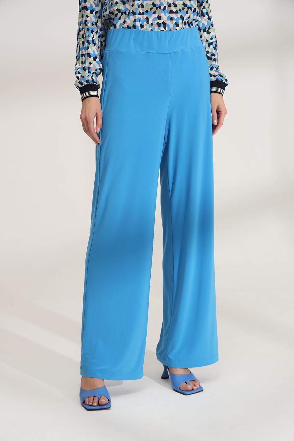 Брюки палаццо Bianca голубые