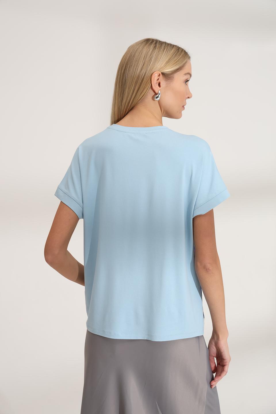 Футболка Lecomte с принтом