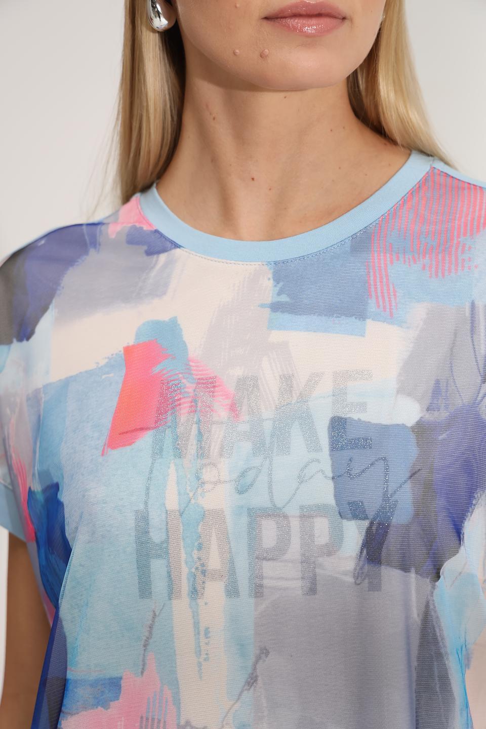 Футболка Lecomte с принтом