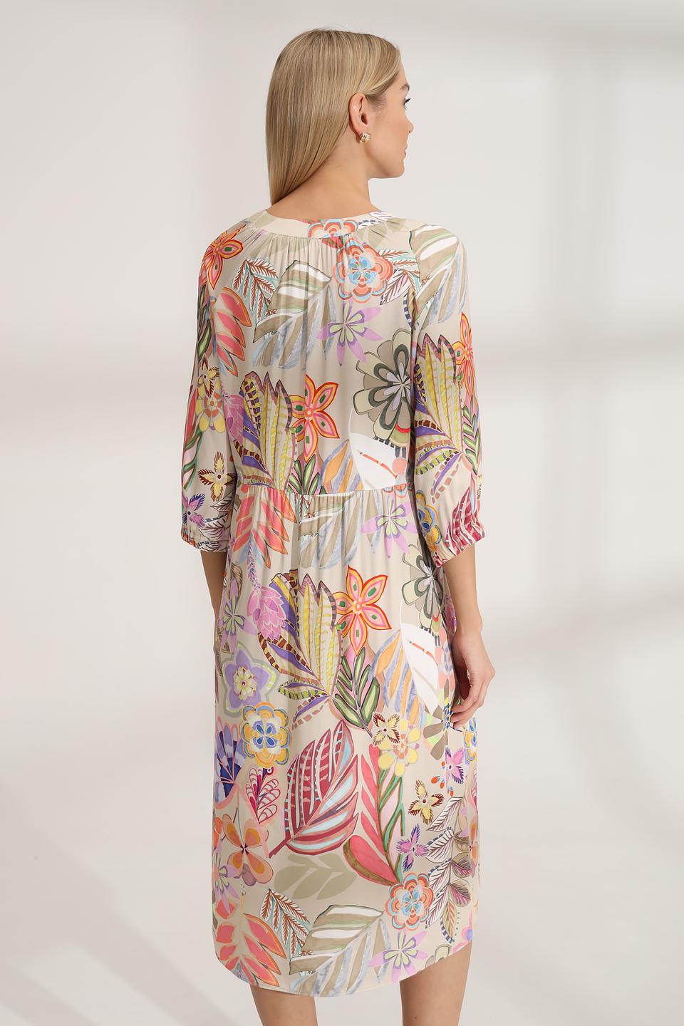 Платье Bianca с цветочным принтом