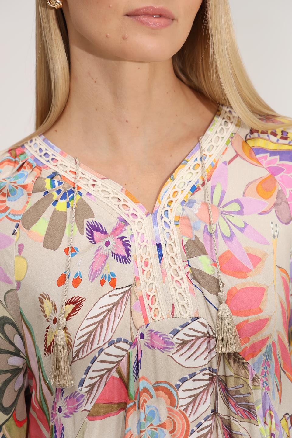 Платье Bianca с цветочным принтом