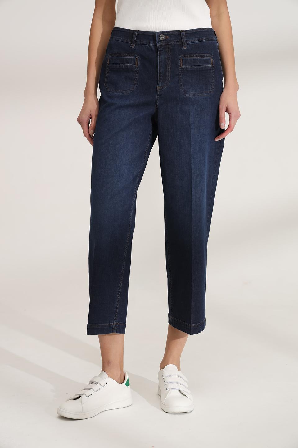 Капри Gardeur тёмно-синие