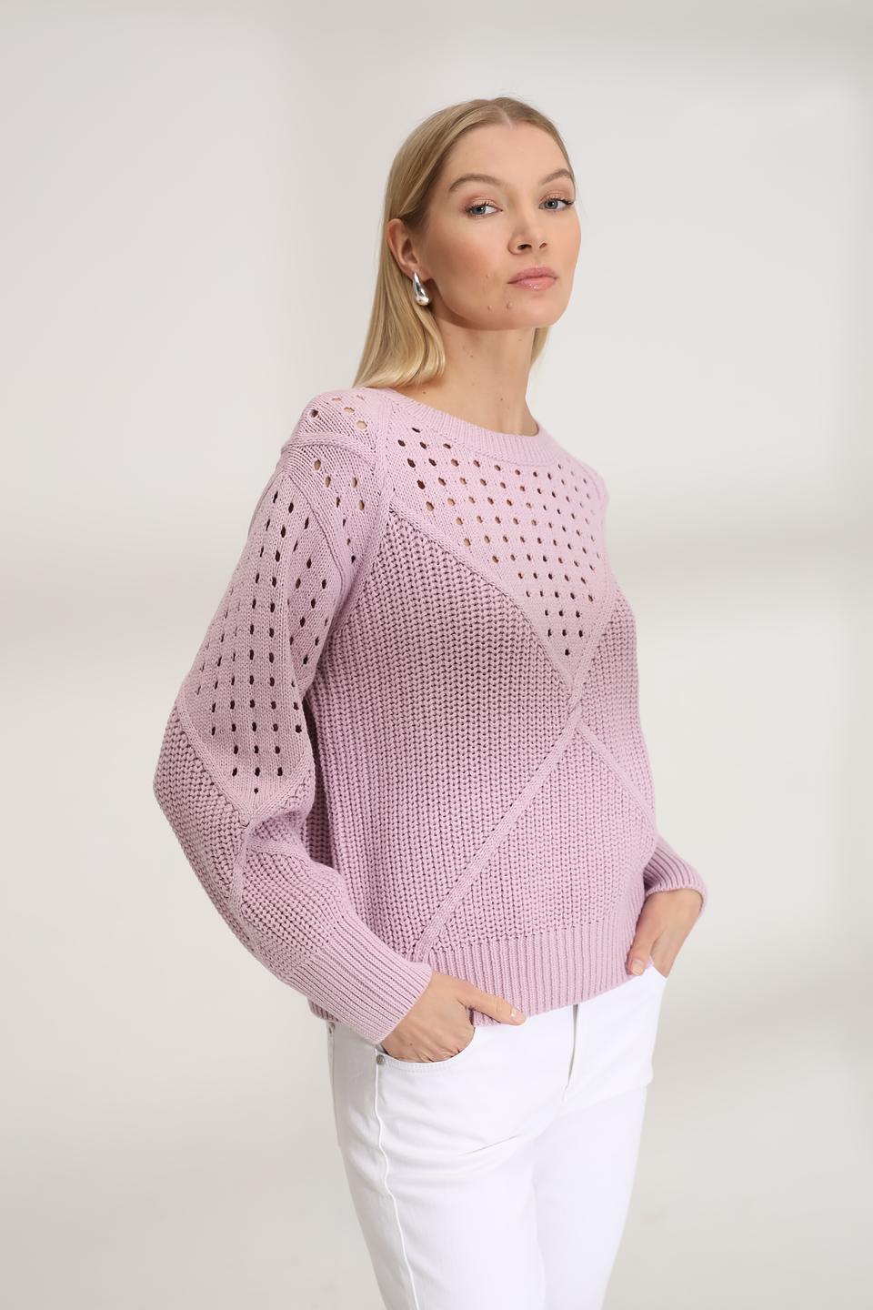 Пуловер Monari светло-лиловый