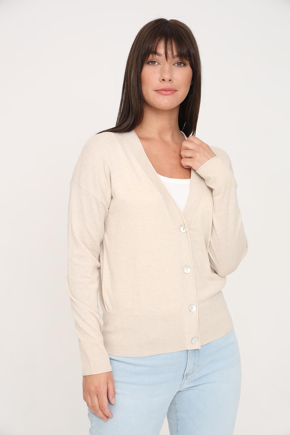Кардиган Pezzo бежевый