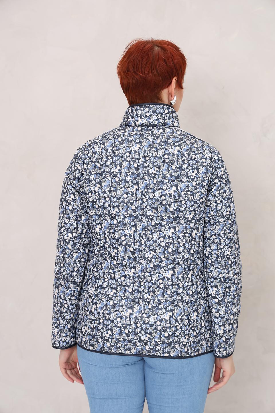 Куртка Lebek стеганая синяя