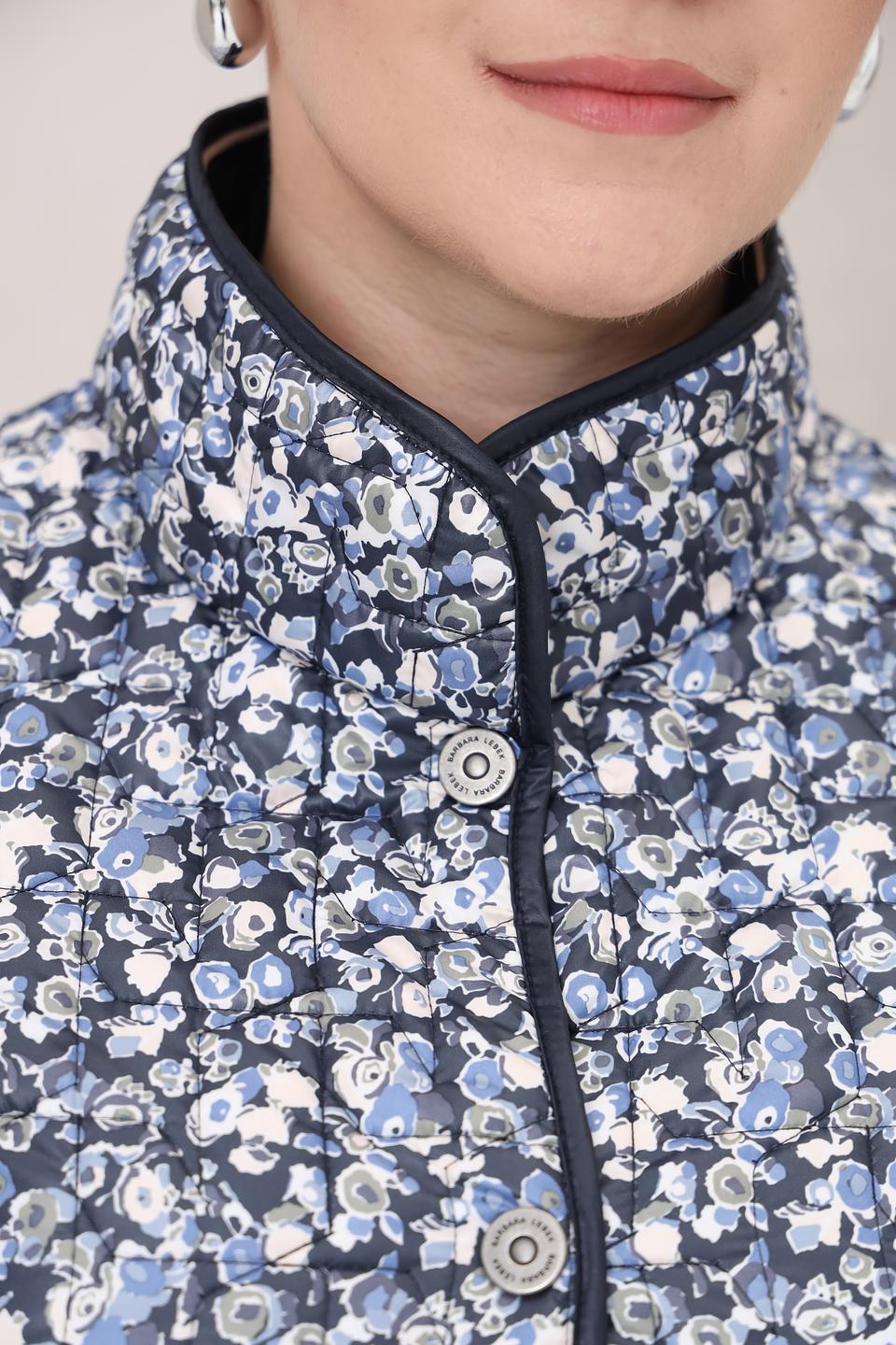 Куртка Lebek стеганая синяя