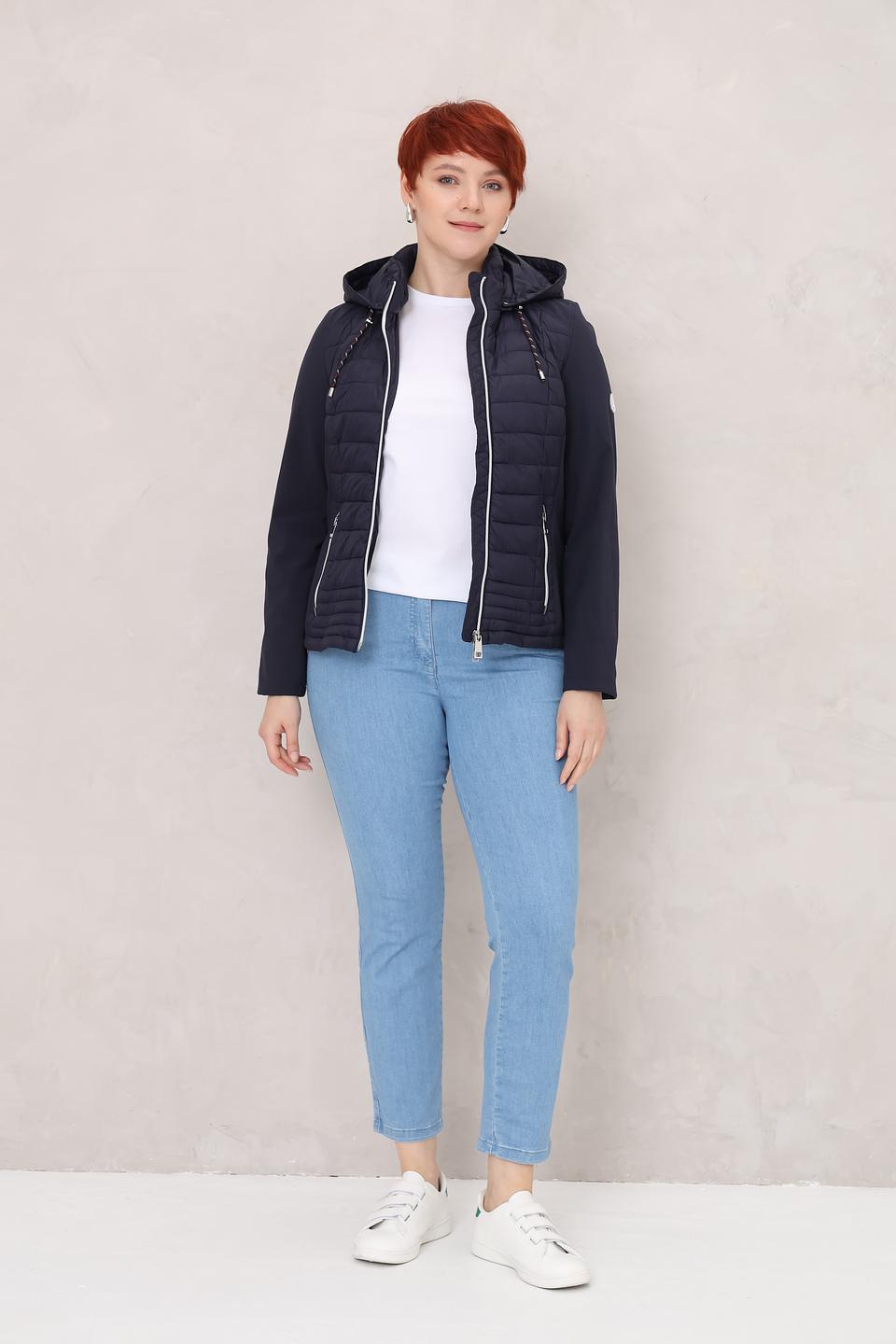 Куртка Lebek стеганая синяя