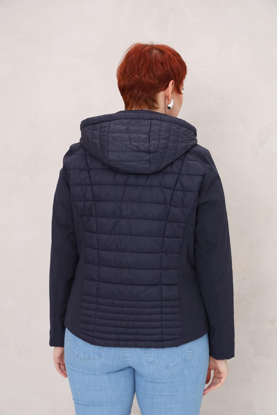 Куртка Lebek стеганая синяя