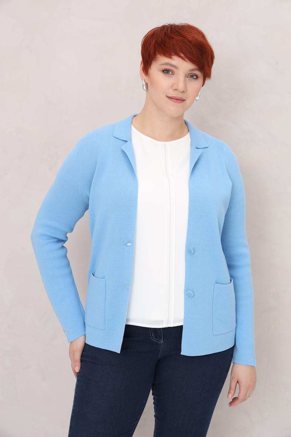 Жакет Frank Walder голубой