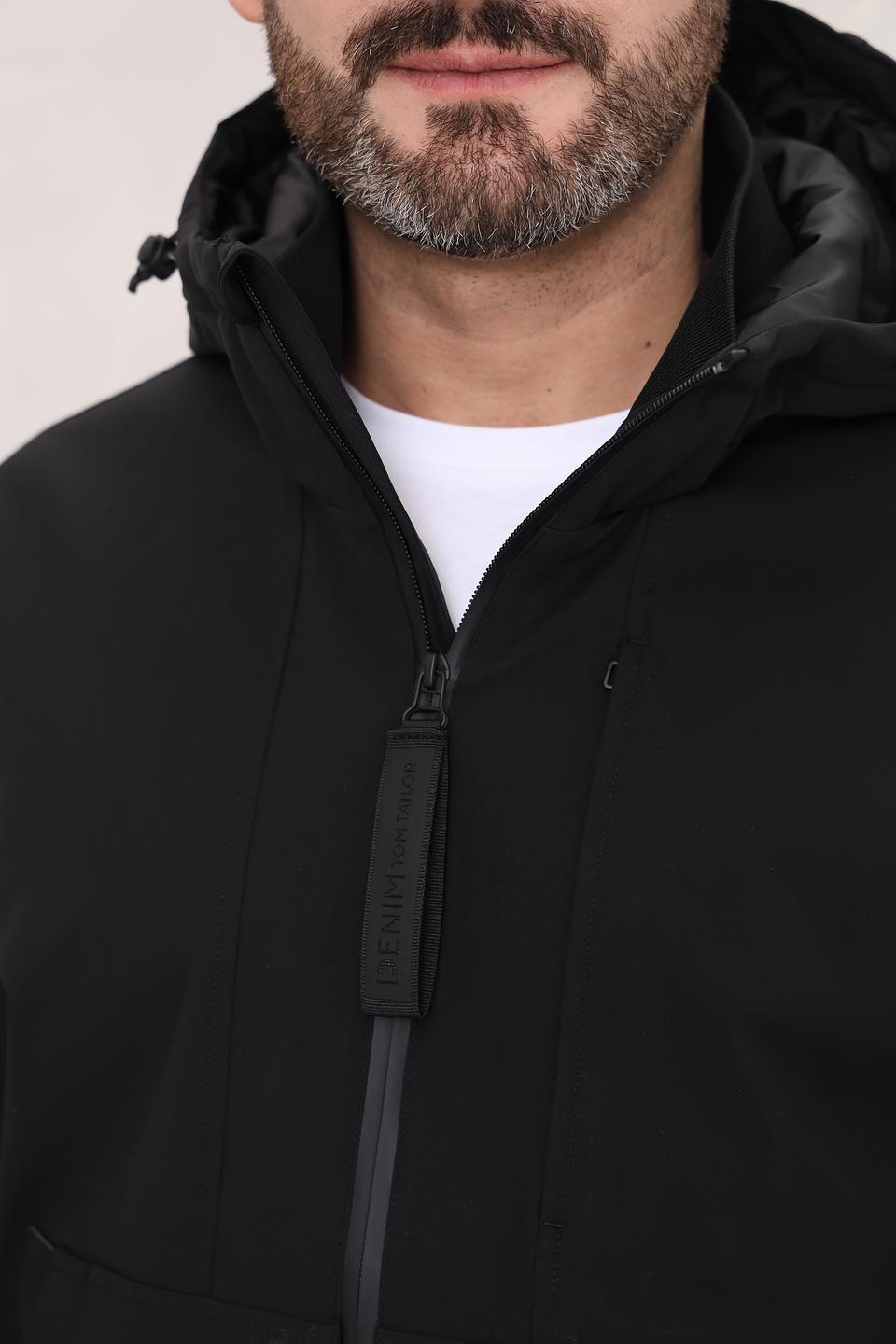 Ветровка Tom Tailor denim чёрная