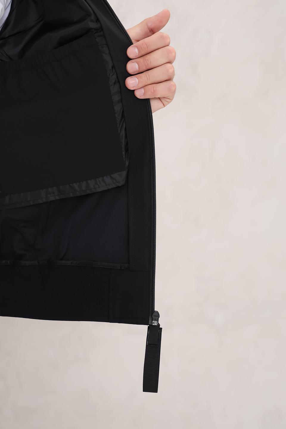 Ветровка Tom Tailor denim чёрная