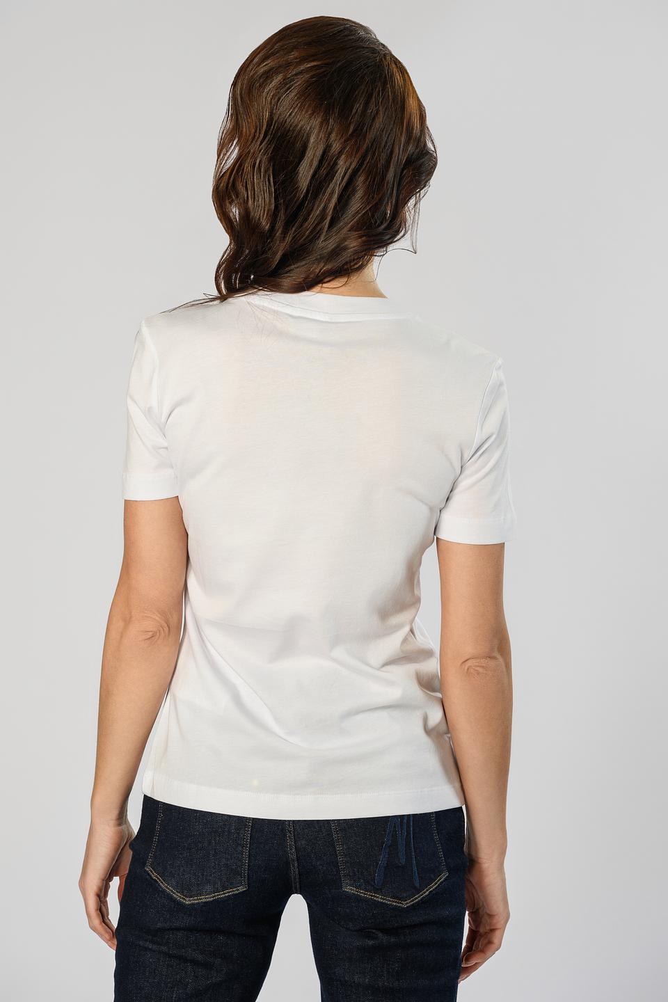 Футболка Marciano с кристаллами белый