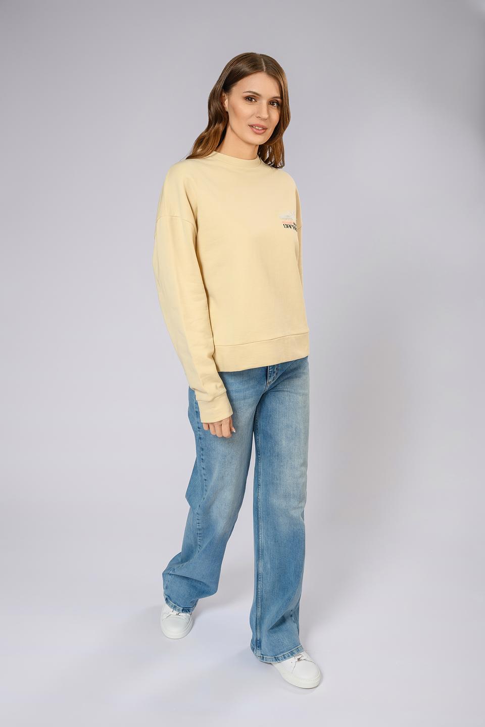 Джемпер Ice Play жен. светло-бежевый