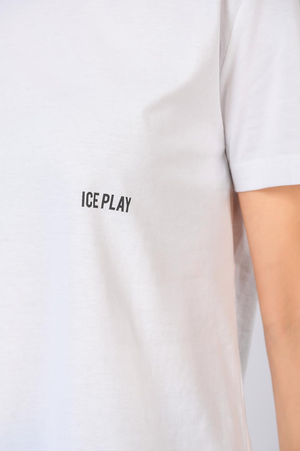 Футболка Ice Play белая с логотипом