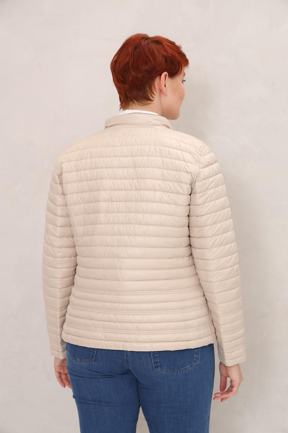 Куртка Lebek стеганая бежевая