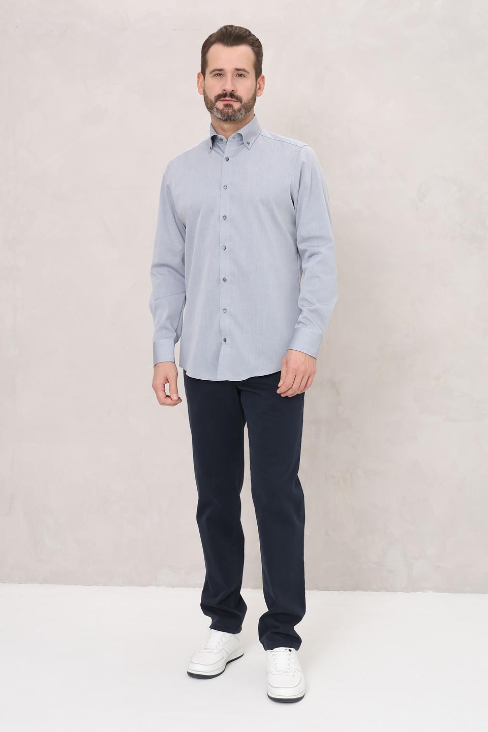 Рубашка Venti men голубая