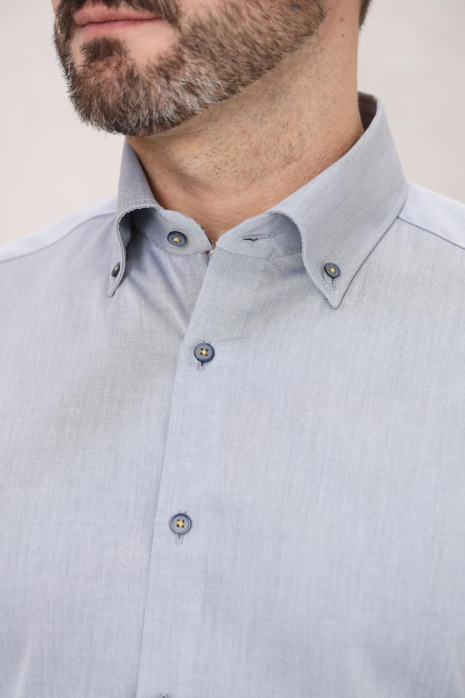 Рубашка Venti men голубая