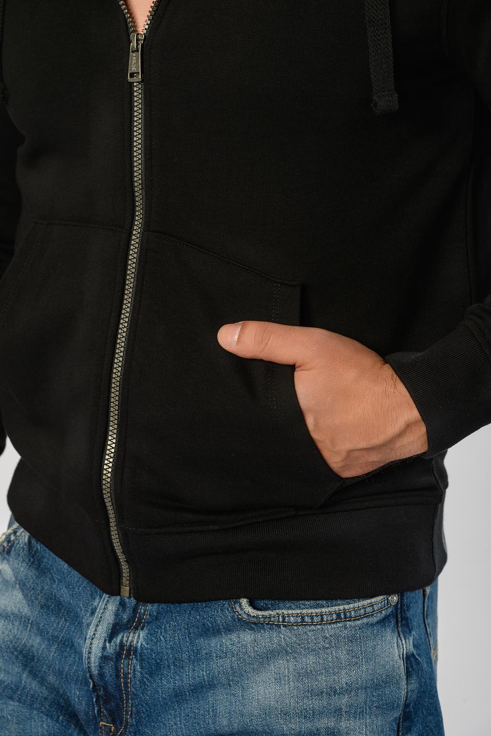 Толстовка Guess на молнии чёрная