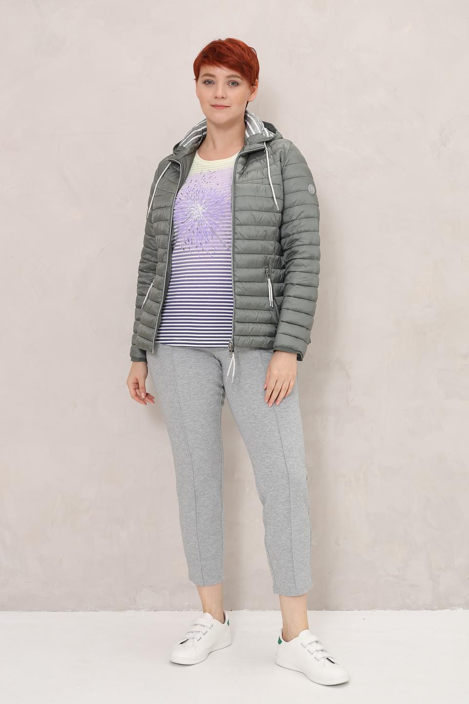 Куртка Lebek стеганая хаки