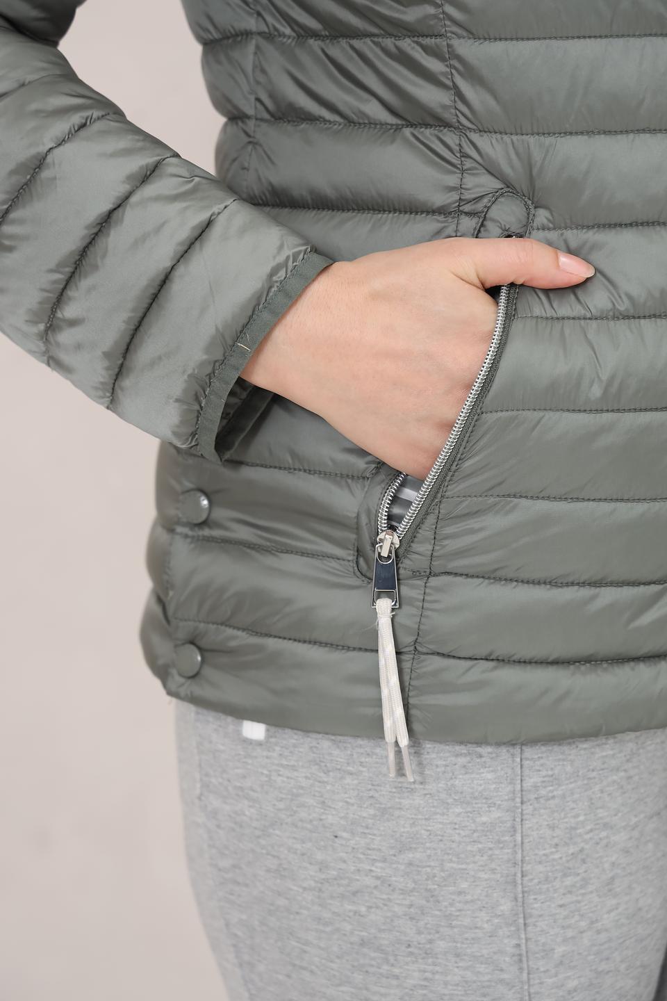 Куртка Lebek стеганая хаки