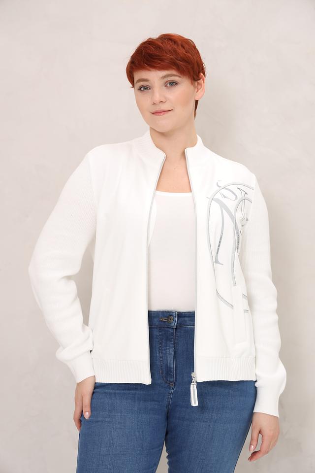 Жакет Olsen с логотипом белый