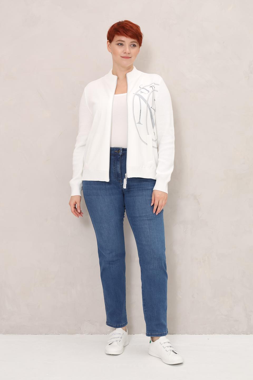 Жакет Olsen с логотипом белый