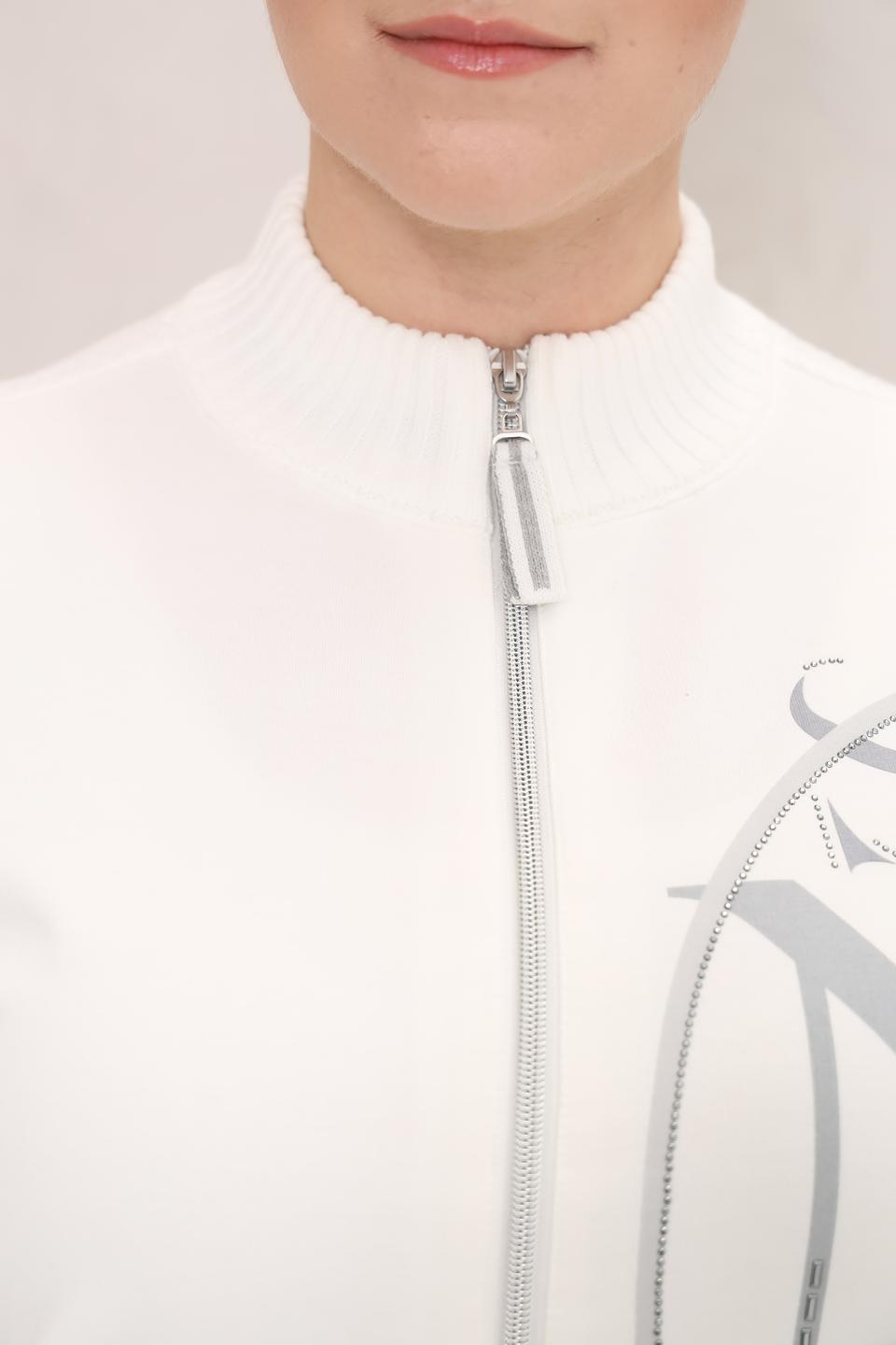 Жакет Olsen с логотипом белый