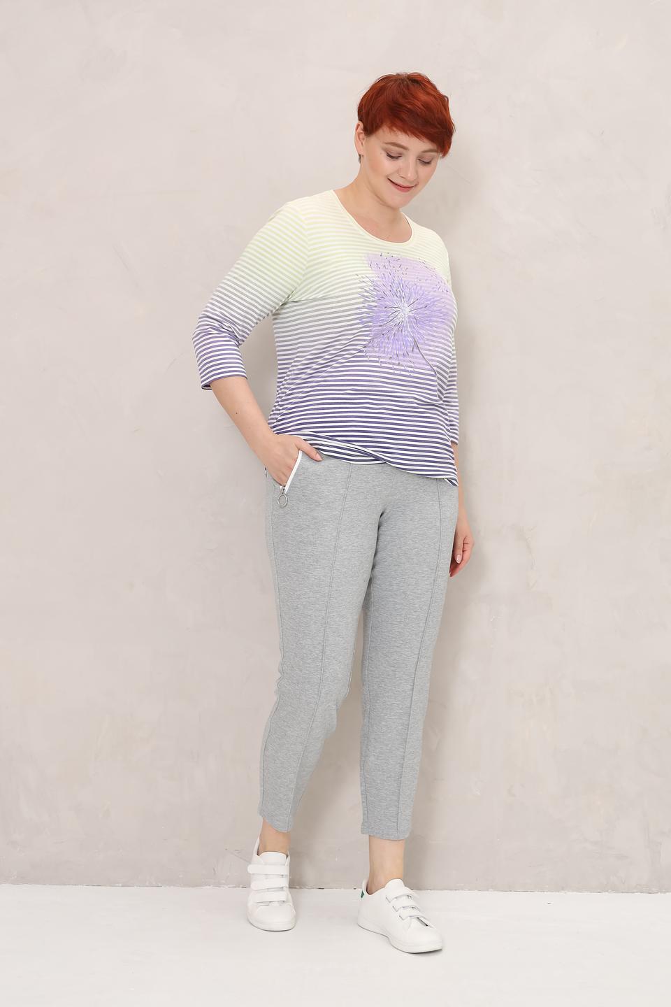 Брюки трикотажные Olsen серые