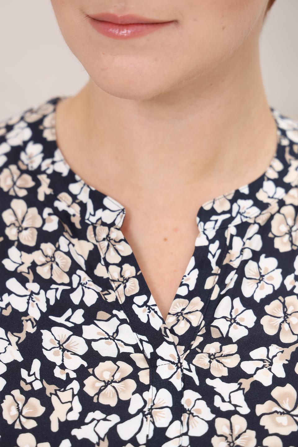 Блуза Frank Walder с цветочным принтом