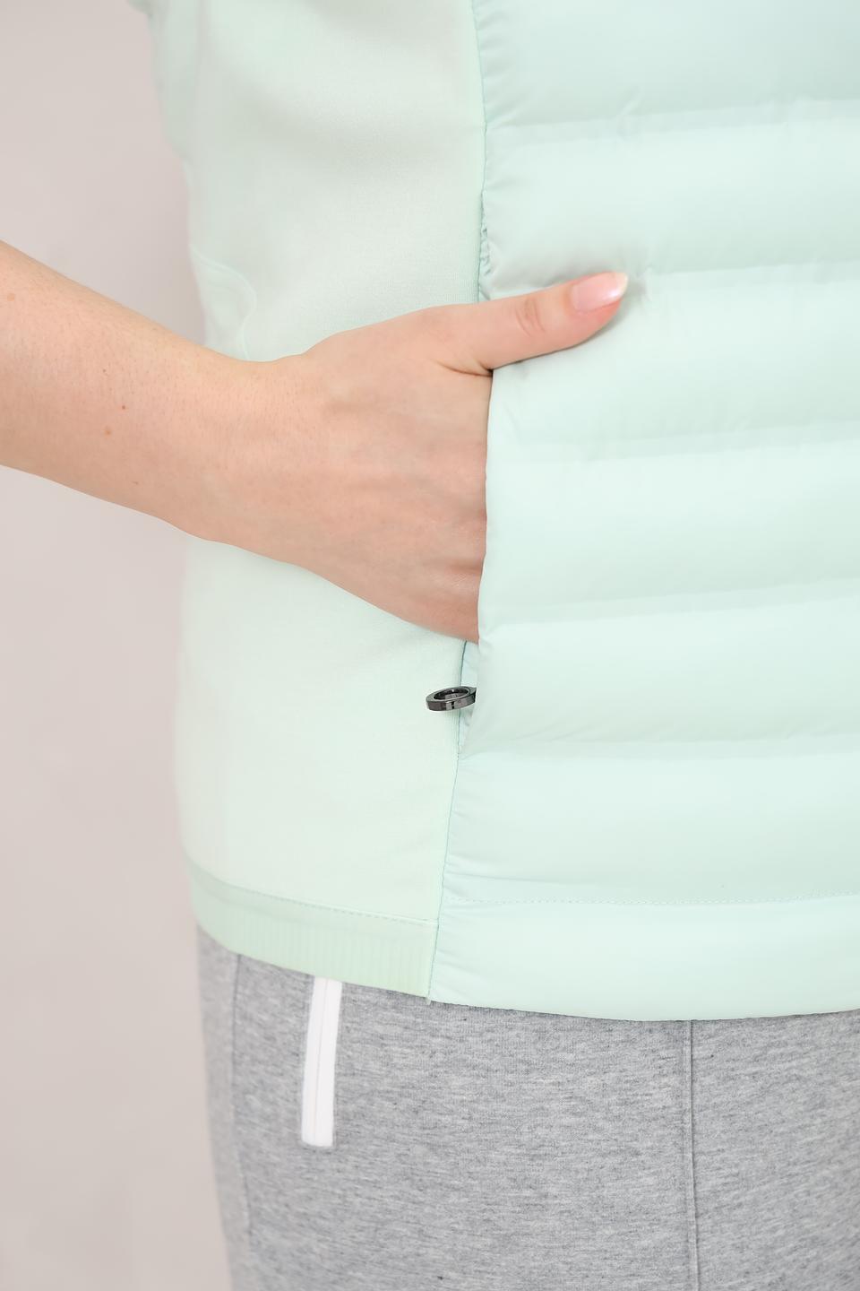 Жилет Bugatti стеганый мятный