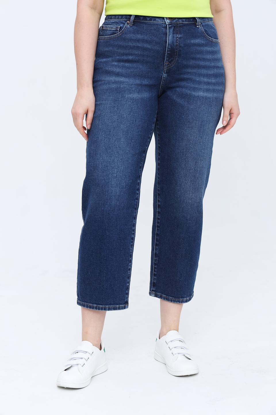 Джинсы Pezzo mom fit синие