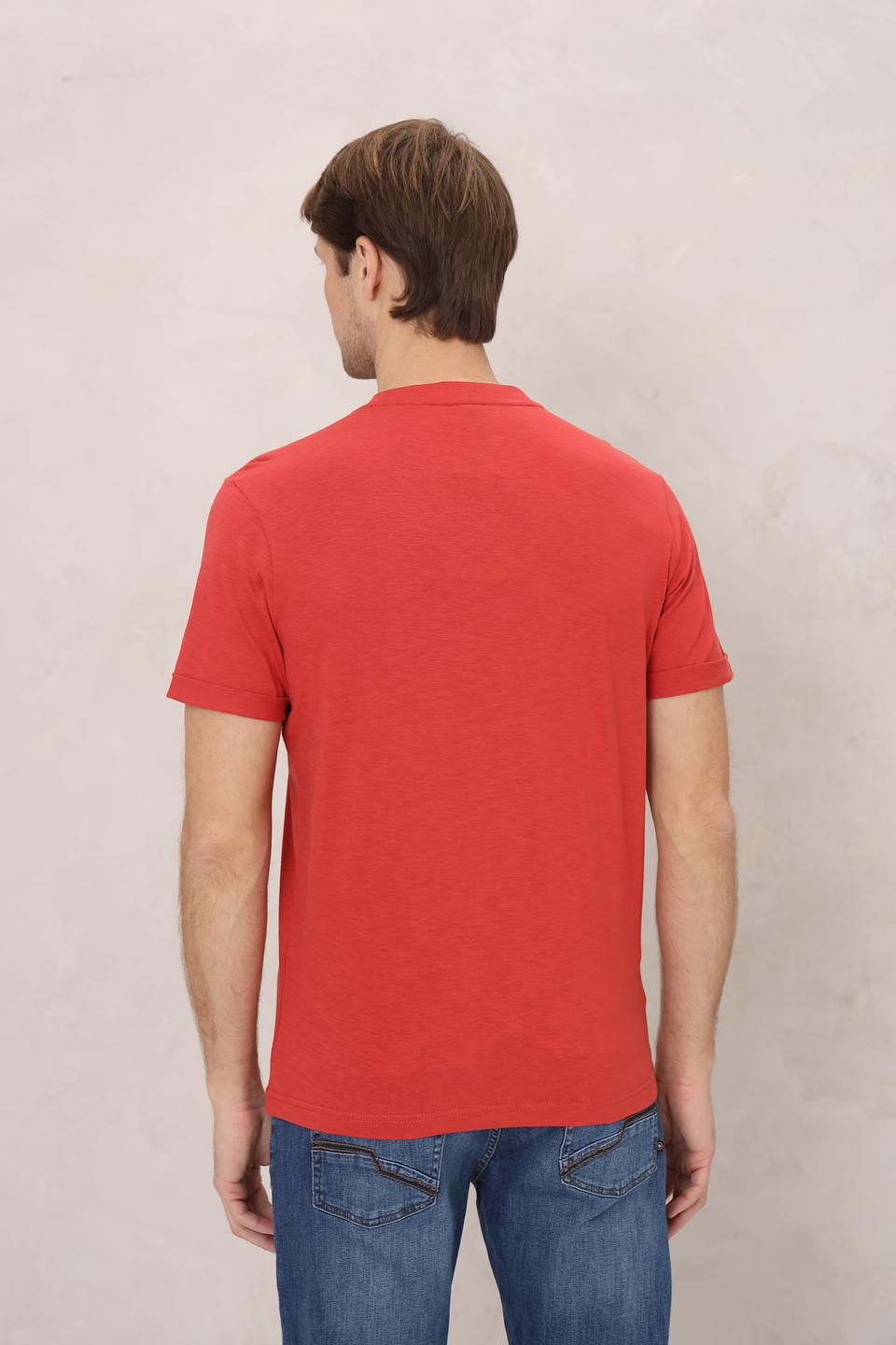 Футболка Lerros с принтом красный