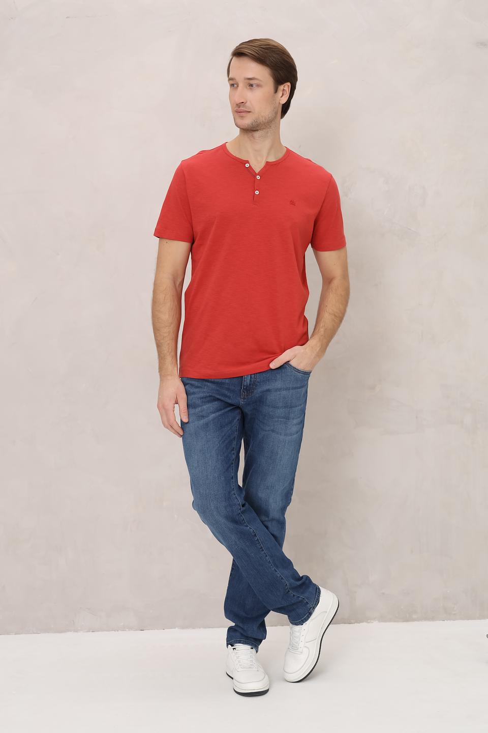 Футболка Lerros с планкой красный