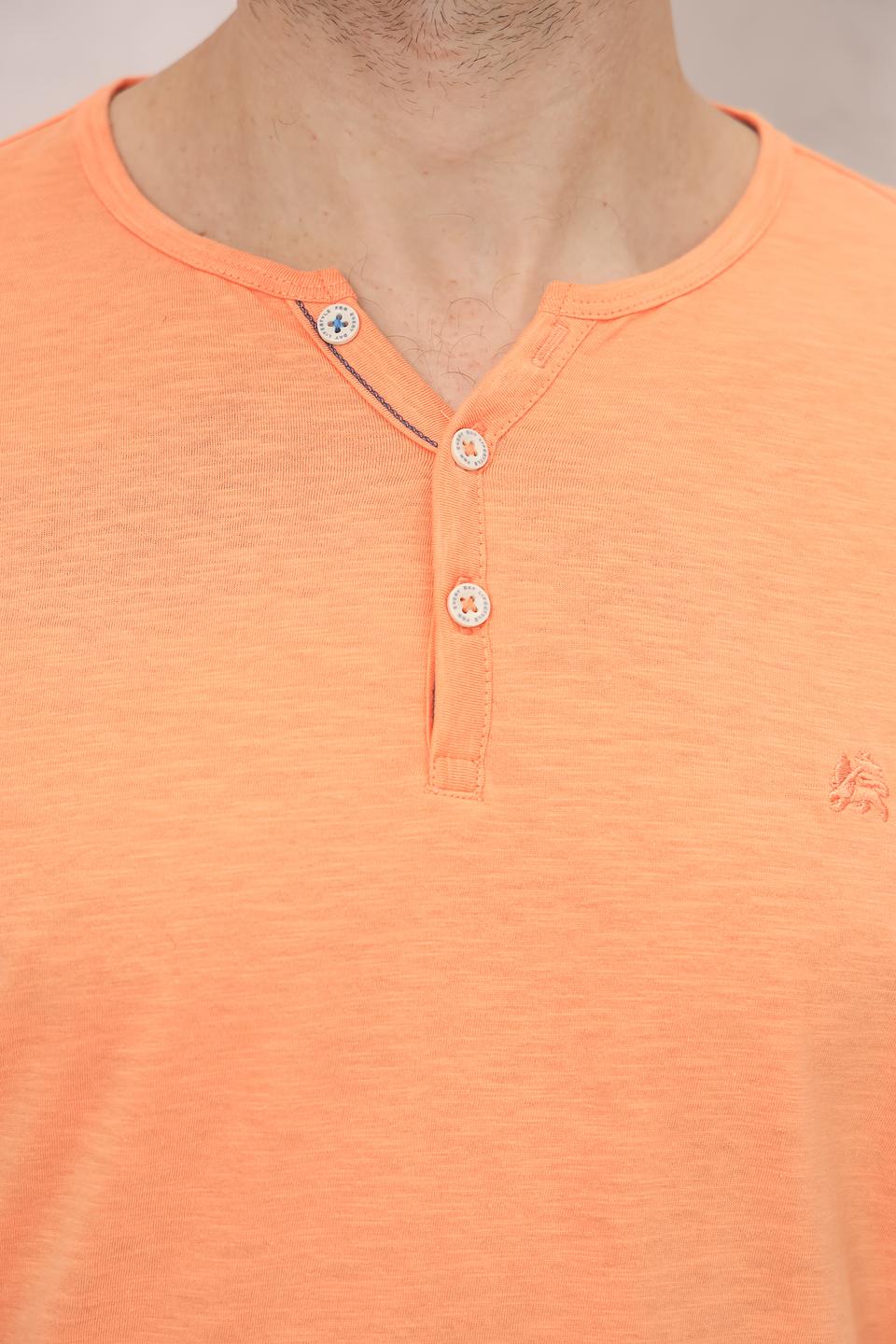 Футболка Lerros персиковая с планкой