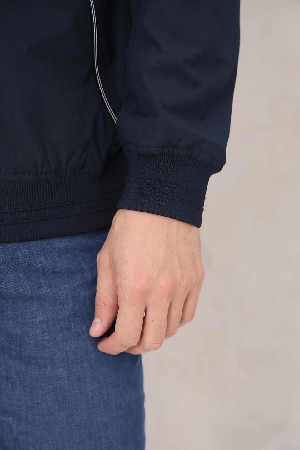 Ветровка Tom Tailor синяя с капюшоном