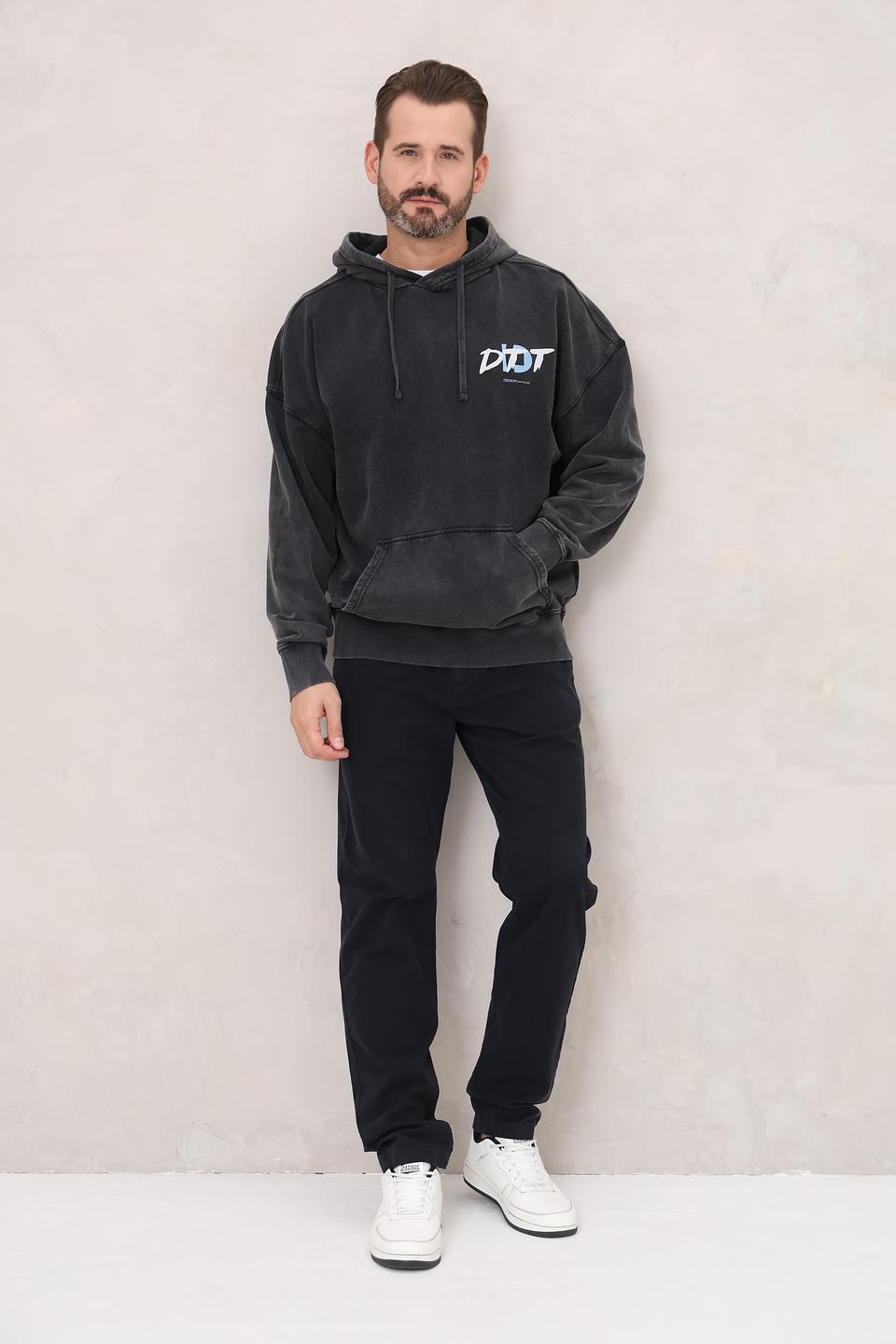 Толстовка Tom Tailor denim чёрная