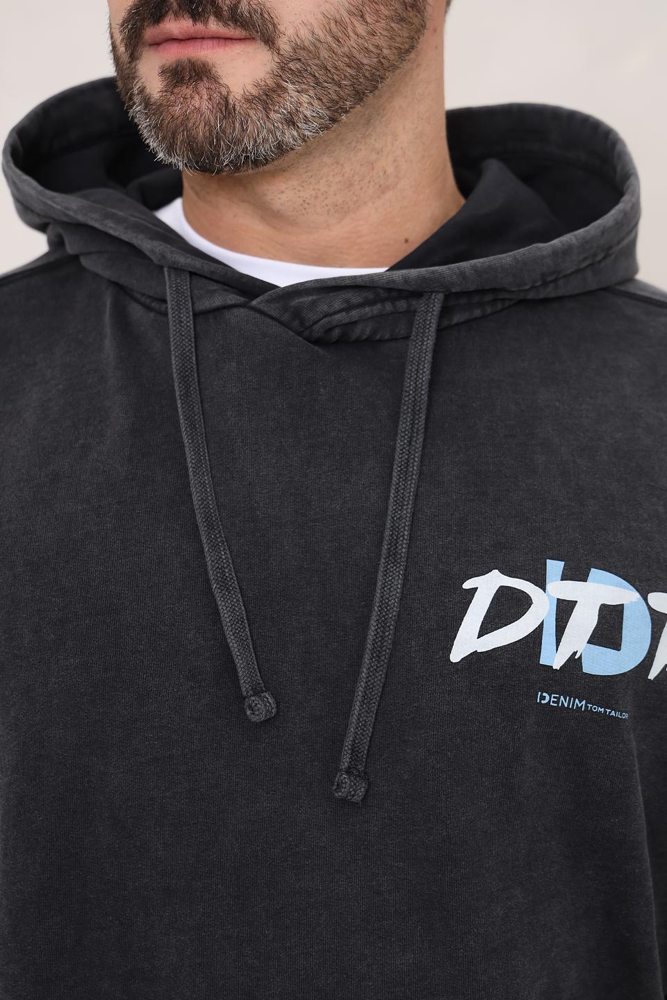 Толстовка Tom Tailor denim чёрная