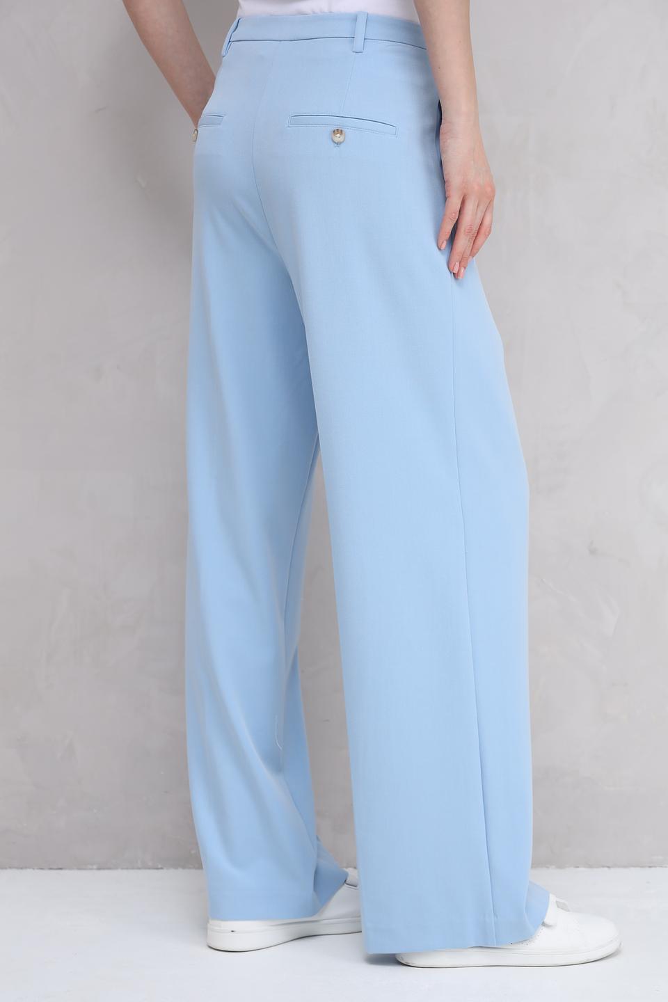 Брюки палаццо Tom Tailor голубые