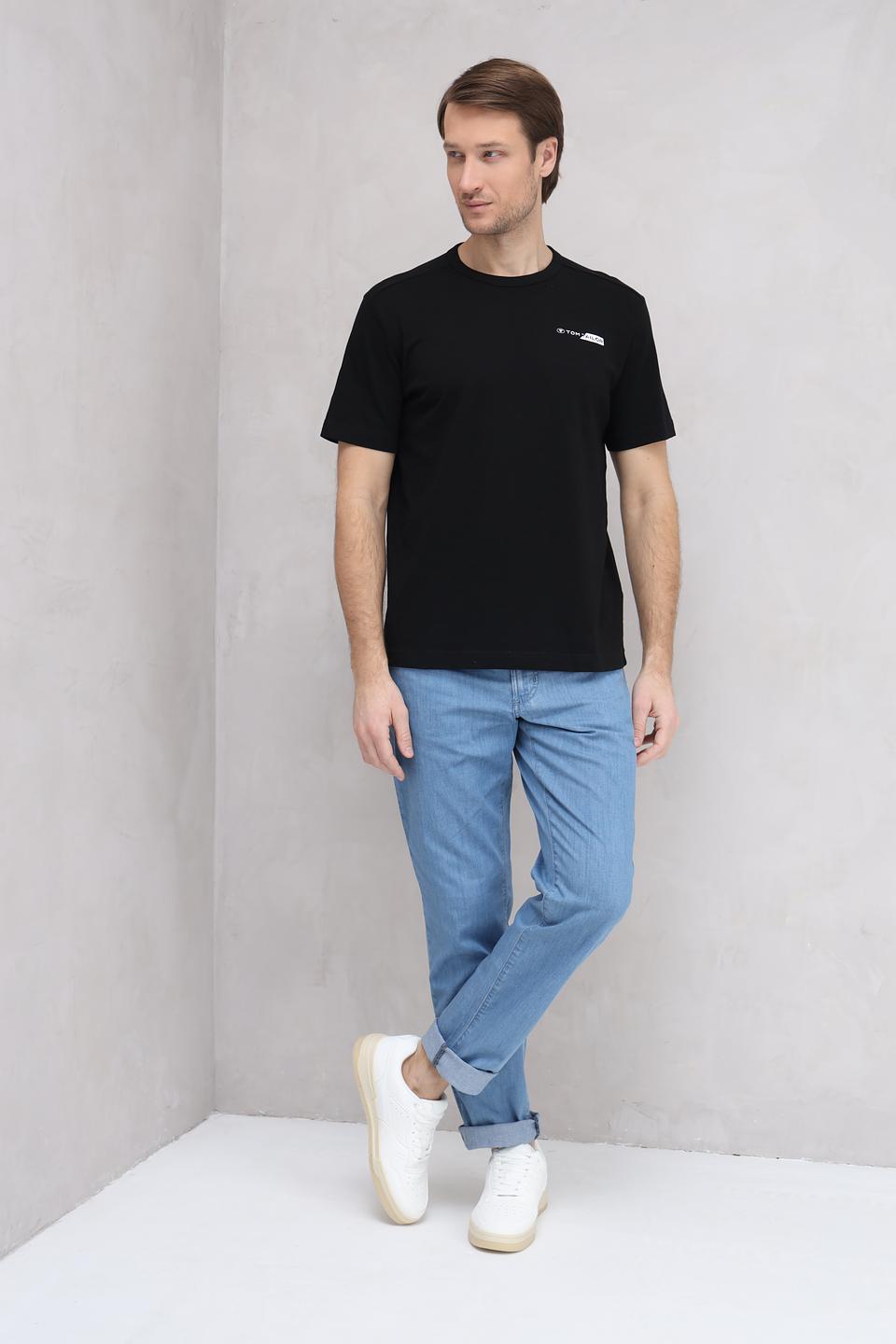 Футболка Tom Tailor basic чёрная