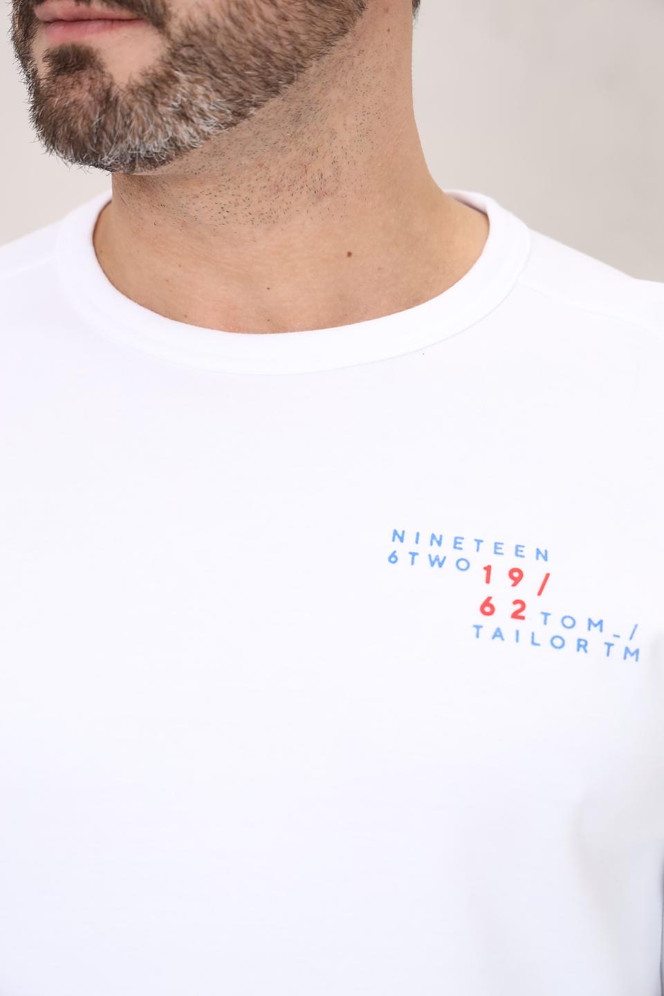 Лонгслив Tom Tailor белый