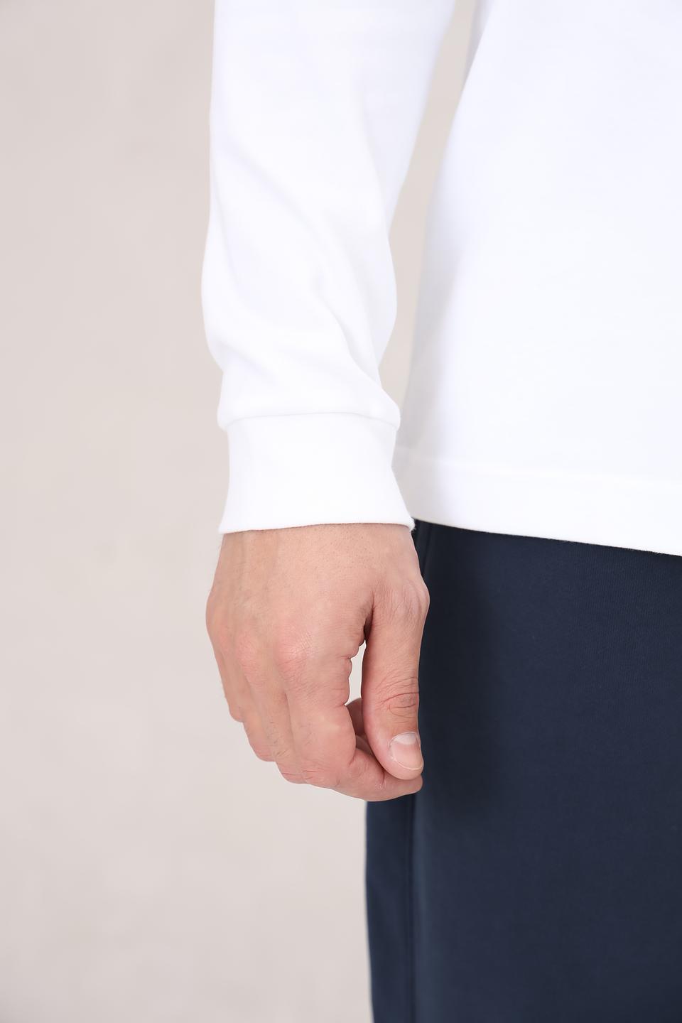 Лонгслив Tom Tailor белый