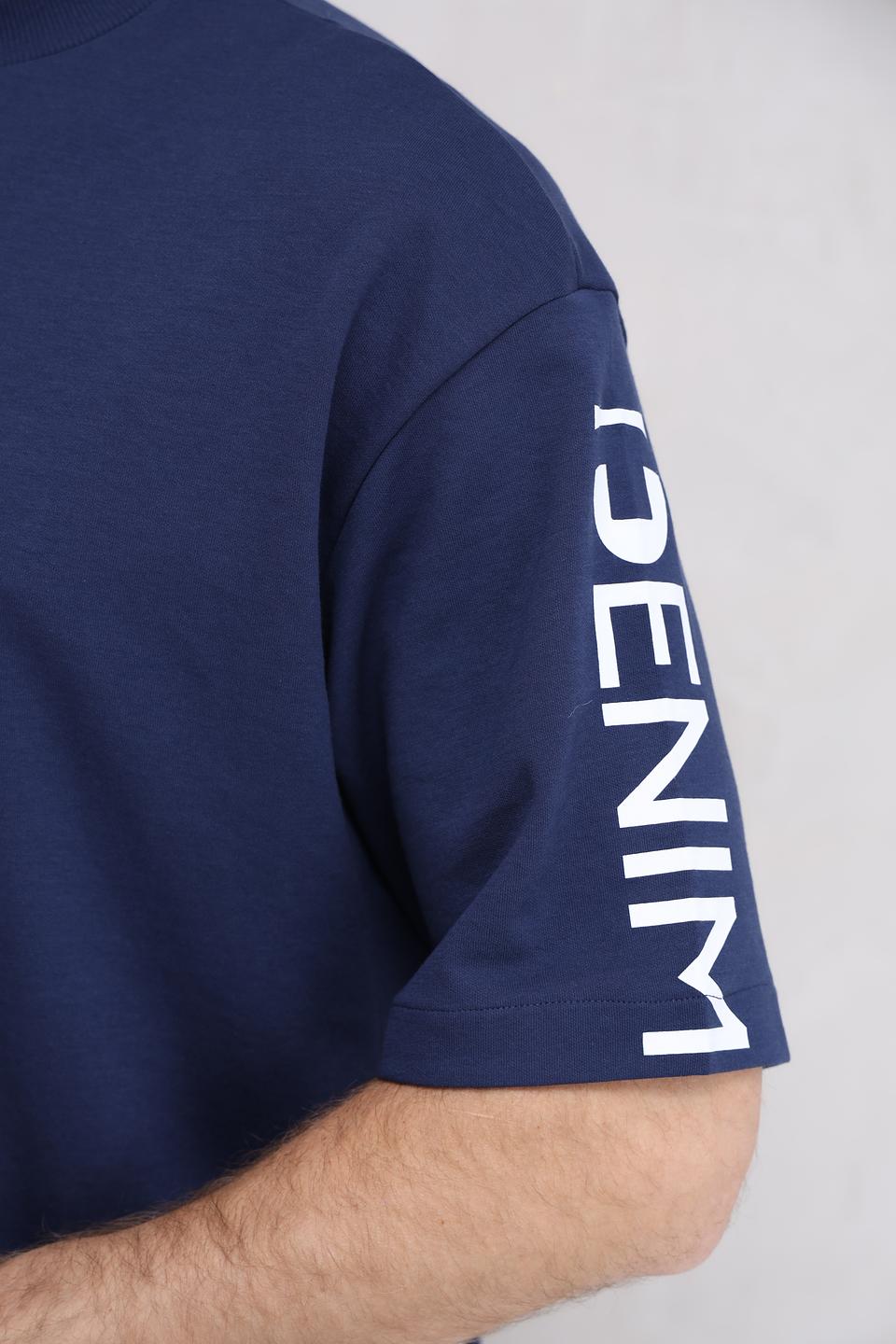 Футболка Tom Tailor denim синяя