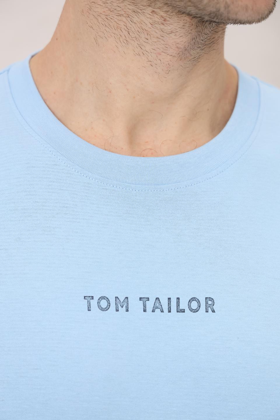 Футболка Tom Tailor голубая