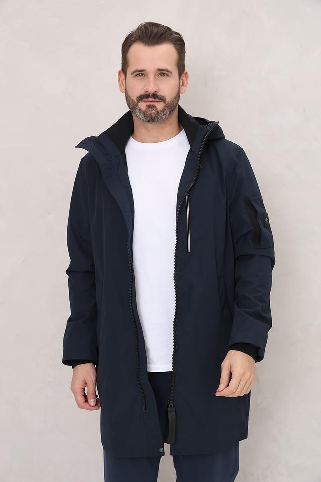 Плащ Tom Tailor мужской тёмно-синий