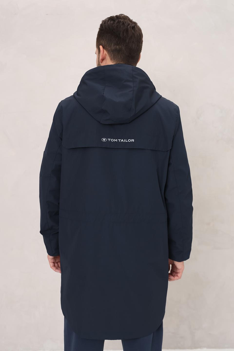 Плащ Tom Tailor мужской тёмно-синий