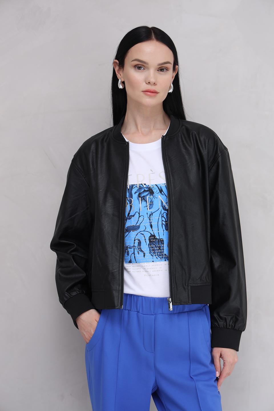 Жакет Tom Tailor denim чёрный