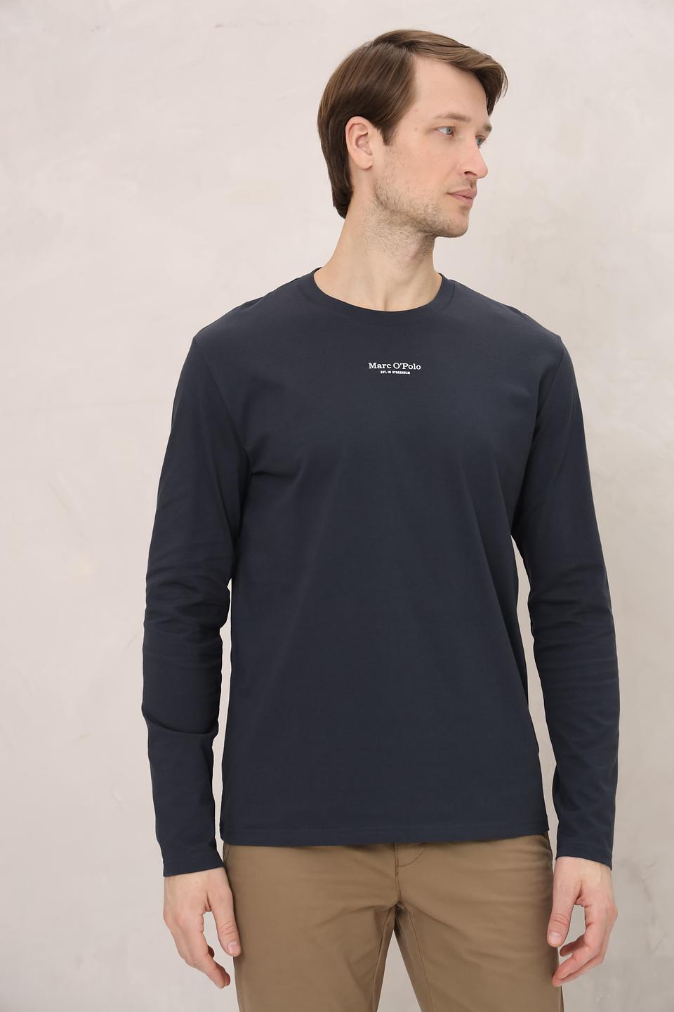 Лонгслив Marc O Polo men темно-синий
